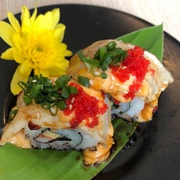 93.อิซุมาไดเมนไตโรล(2P)-Izumadai Mentri Roll Wagyu Foie Roll
