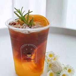 กาแฟส้ม เย็น