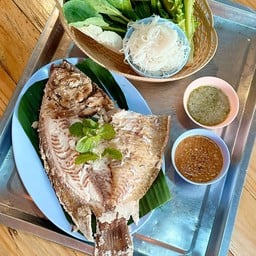 เมี่ยงปลานิลเผาเกลือ
