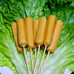 ฮอทดอกไก้ไก่รมควัน