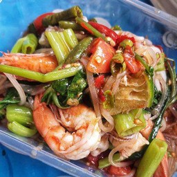 เส้นเล็กรวมปลาร้า