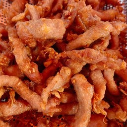 หมูทอดกระเทียม300g