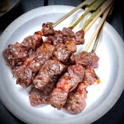 โคขุนย่าง เสียบไม้