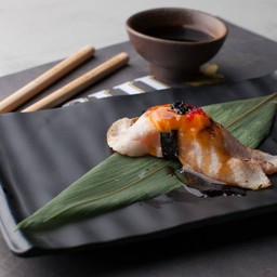 8.ซูชิเบคอนชีส-Bacon Chesse Sushi