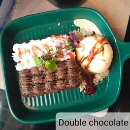 Double chocolate truffle
