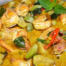 N65 Shrimp Green Curry 虾绿咖喱