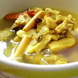 N99 boiled chicken with turmeric 鸡煮姜黄