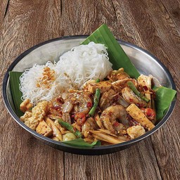 ตำคู่เสี่ยว(ตำหมูยอกุ้งสด)