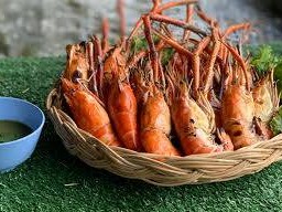 กุ้งเผา