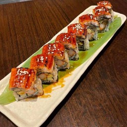 UNAGI ROLLS / ปลาไหลย่างซีอิ๊วโรล