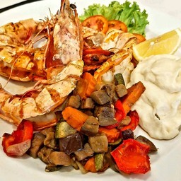 Gamberoni alla piastra