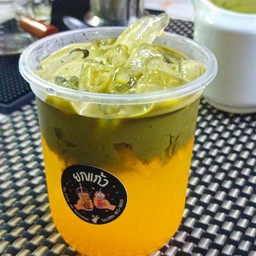 มัตจะน้ำส้ม(Orange Matcha)