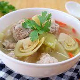 ต้มแซ่บเกี่ยมฉ่ายกระดูกหมู