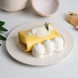 เครปเย็นมะพร้าว