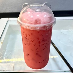 ชานมสตอเบอรี่