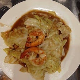 กะหล่ำผัดกุ้ง