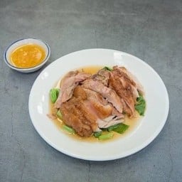 ขาหมู(กับข้าว) (ร้านก๋วยเตี๋ยว ขาหมู ข้าวแกง บางขุนศรี)