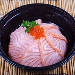 ข้าวแซลมอนเบิร์น