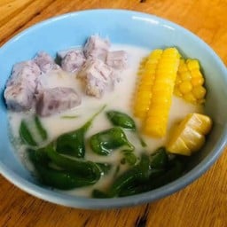 ลอดช่อง เผือก ข้าวโพด