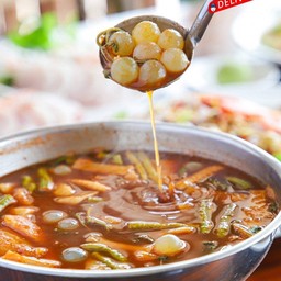 แกงส้มไข่ปลาเรียวเซียว หม้อไฟ