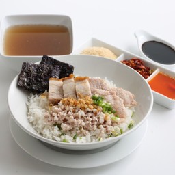 ข้าวต้มน้ำ 3 หมู