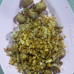 ไส้ตันทอดกระเทียม