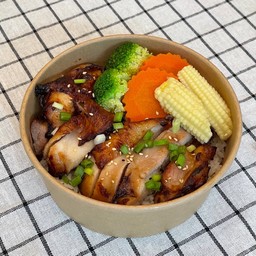 ข้าวไก่ย่างเทอริยากิ