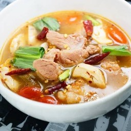 ต้มยำซี่โครงหมู