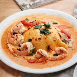 ข้าวไข่ข้นต้มยำกุ้ง
