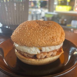 เบอร์เกอร์ไข่(ไม่มีผัก)