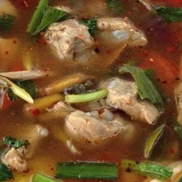 ต้มแซ่บกระดูกอ่อนหมู