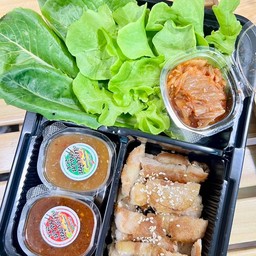 เซตหมูย่างสไตล์เกาหลี