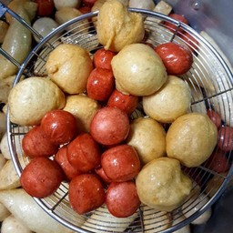 รวมลูกชิ้นปลาไส้กรอกแดง