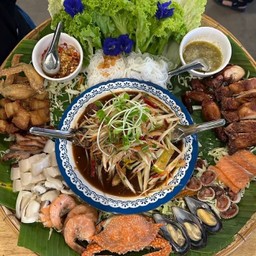 ตำกระด้งยักษ์รวมมิตรโพดโพ
