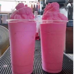 นมชมพูปั่น