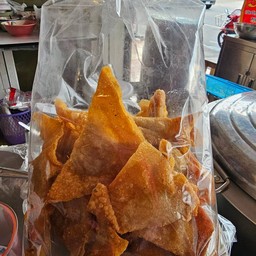 เกี๊ยวหมูทอดถุงใหญ่ 22 ตัว