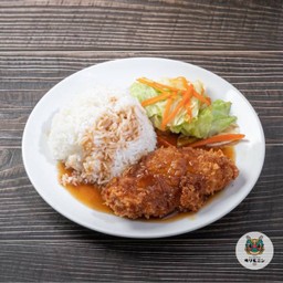 TA ข้าวหน้าปลาทอด
