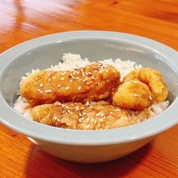 ข้าวหน้าปลาทอดซอสเทอริยากิ(HS)