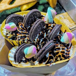 เครปวิปปิ้งครีมมาชเมลโล่โอริโอ้