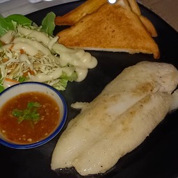 สเต็กปลาย่าง(น้ำจิ้มซีฟู๊ด)99