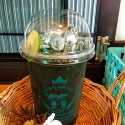 ชาเขียวมะนาวน้ำผึ้งโซดา