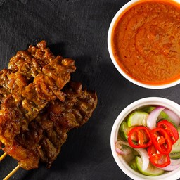 เนื้อสะเต๊ะ Set M 20 ไม้