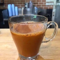 ชาชักร้อน(Hot thai style  with milk)