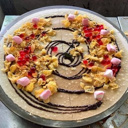 เครปเนยนมคอนเฟลกเยลลี่มาชเมลโล่