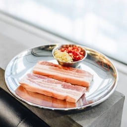 หมูสามชั้นหั่นหนา สไตล์เกาหลี