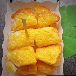 ปังปิ้งเนย+นม+น้ำตาล 1 ชุด