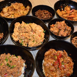 ผัดหม่าล่าหมู (กับข้าว)