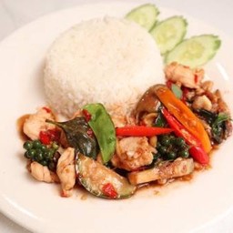 ข้าวผัดฉ่าไก่