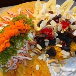 เครปน่าทะลักรวมคาวหวาน