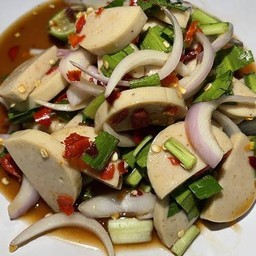 ยำหมูยอ-(ใส่ปลาร้า)